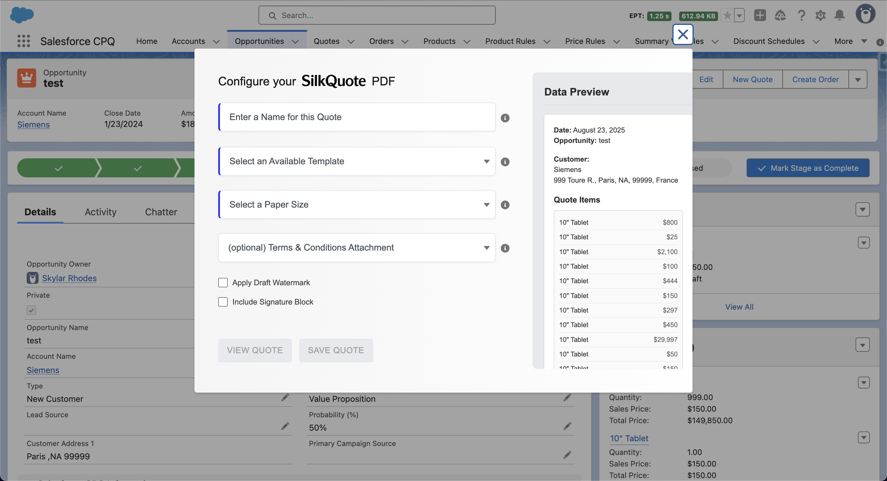 Introducing SilkQuote: Professional PDF Quote Generation for Salesforce